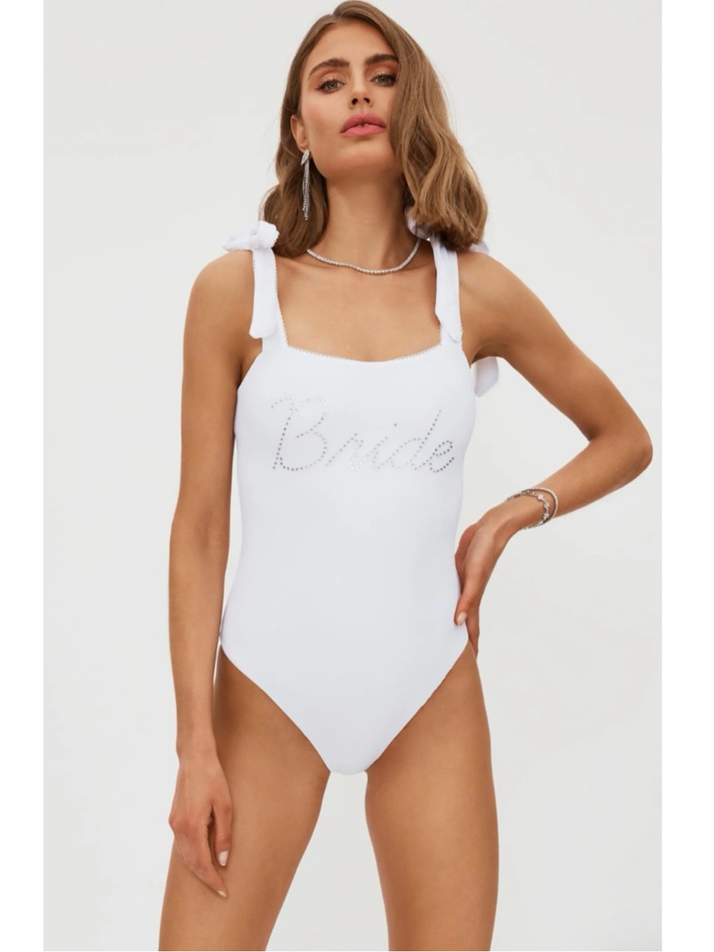 BEACH RIOT Sydney 'Bride' One-Piece Swimsuit Size M - Picture 14 of 15